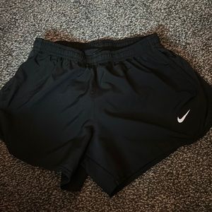 Black Nike shorts